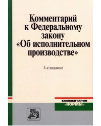 Комментарий к Федеральному закону &quot;Об исполнительном производстве&quot;