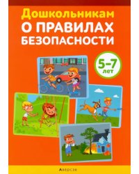 Дошкольникам о правилах безопасности. 5-7 лет. Учебное наглядное пособие