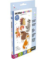 Baby Games. Пазлы-фигурки. Бык и 4 друзей