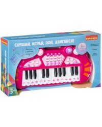 Синтезатор 24 клавиши, свет.эффекты, ритмы ВВ4392