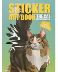 Стикер-книга Sticker Art Book. Породы кошек