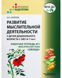 Развитие мыслительной деятельности у детей дошкольного возраста с ОВЗ (4-7 лет). Рабочая тетрадь № 1