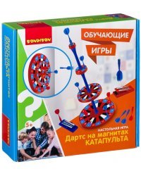 Игра настольная Катапульта. Дартс на магнитах