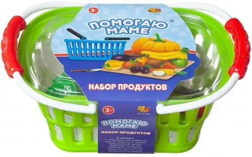 Набор продуктов для резки на липучках, 15 предметов