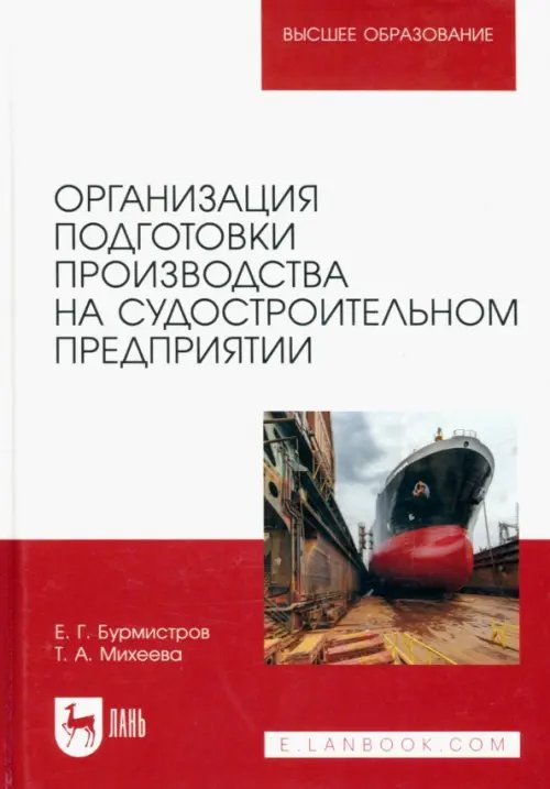 Организация подготовки производства на судостроительном предприятии. Учебное пособие для вузов