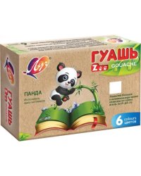 Гуашь ZOO, 6 цветов