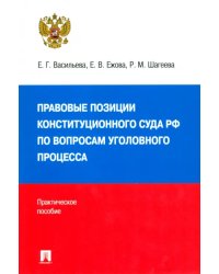 Правовые позиции Конституционного Суда РФ по вопросам уголовного процесса, 2014–2021 гг.