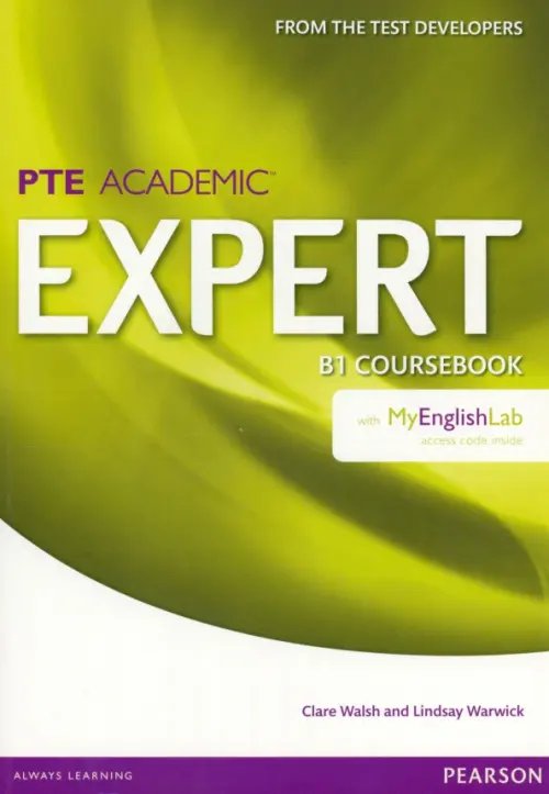 Expert. PTE Academic. B1. Coursebook + MyEnglishLab