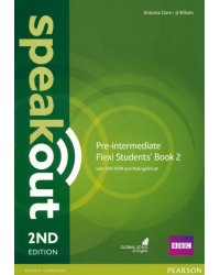 Speakout. Pre-Intermediate. Flexi B Student's Book + DVD + MyEnglishLab