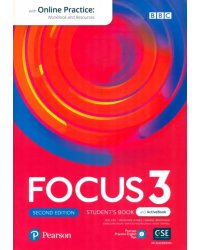 Focus 3. Student's Book + Active Book with Online Practice