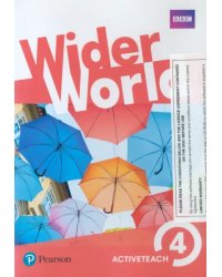 CD-ROM. Wider World 4. Teacher's ActiveTeach for IWB (Interactive Whiteboard)