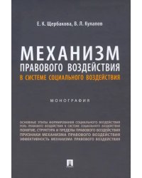 Механизм правового воздействия в системе социального воздействия. Монография