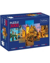 Puzzle-3000 5 в 1 Уголок Европы