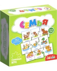 Развивающая мини-игра. Семья. 3-5 лет