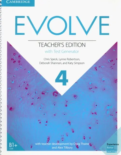 Evolve. Level 4. Teacher's Edition with Test Generator