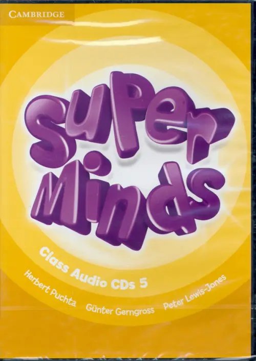 CD-ROM. Super Minds. Level 5. Class Audio CDs (количество CD дисков: 4)