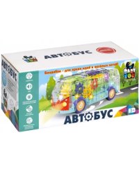 Игрушка музыкальная Автобус с шестеренками