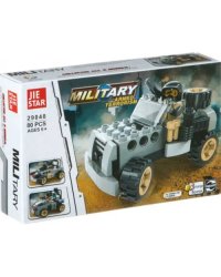 Конструктор Military, 3 в 1, 80 деталей