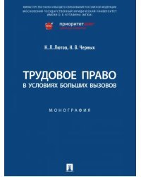 Трудовое право в условиях больших вызовов. Монография