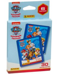 Блистер с наклейками. Paw Patrol 7. Щенячий патруль 7. 6 пакетиков по 5 наклеек