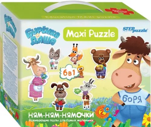 Puzzle 6в1 Буренка Даша