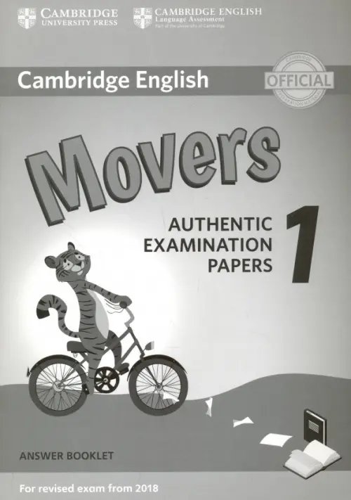 Cambridge English Movers 1 for Revised Exam from 2018 Answer Booklet