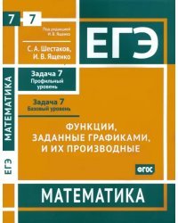 ЕГЭ Математика. Функции, заданные графиками, и их производные. Задача 7, профильный и базовый уровни