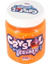 Crystal slime апельсиновый