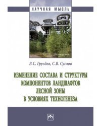 Изменение состава и структуры компонентов ландшафтов лесной зоны в условиях техногенеза