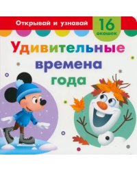 Удивительные времена года. Книга с окошками