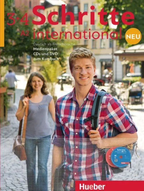 Schritte international Neu 3+4. Medienpaket, 6 Audio-CDs und 1 DVD zum Kursbuch