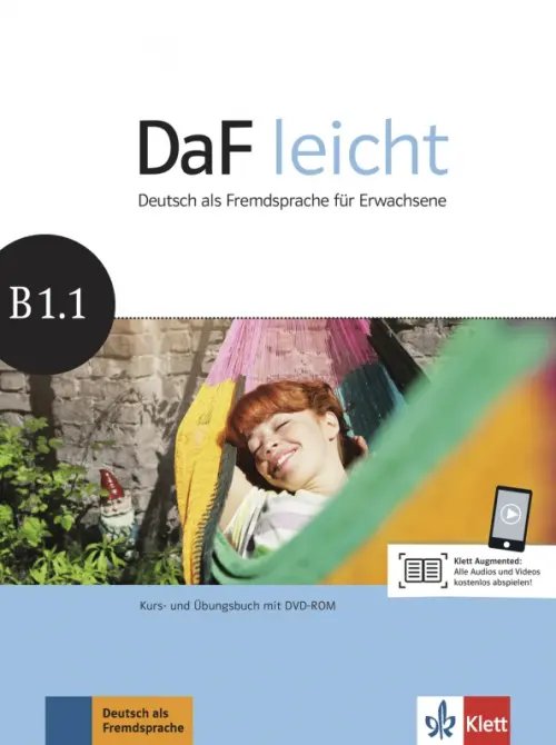 DaF leicht B1.1. Deutsch als Fremdsprache für Erwachsene. Kurs- und Übungsbuch mit DVD-ROM