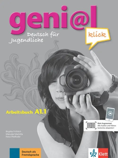 Geni@l klick A1.1. Deutsch als Fremdsprache für Jugendliche. Arbeitsbuch mit Audios und Videos