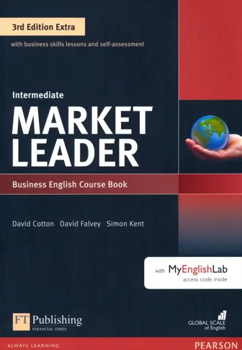 Market Leader. Intermediate. Course Book + DVD-ROM + MyEnglishLab