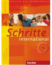 Schritte international 4. Kursbuch + Arbeitsbuch + Audio-CD zum Arbeitsbuch und interaktiven Übungen