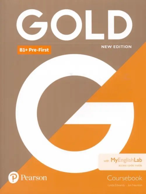 Gold B1+ Pre-First. Coursebook with MyEnglishLab