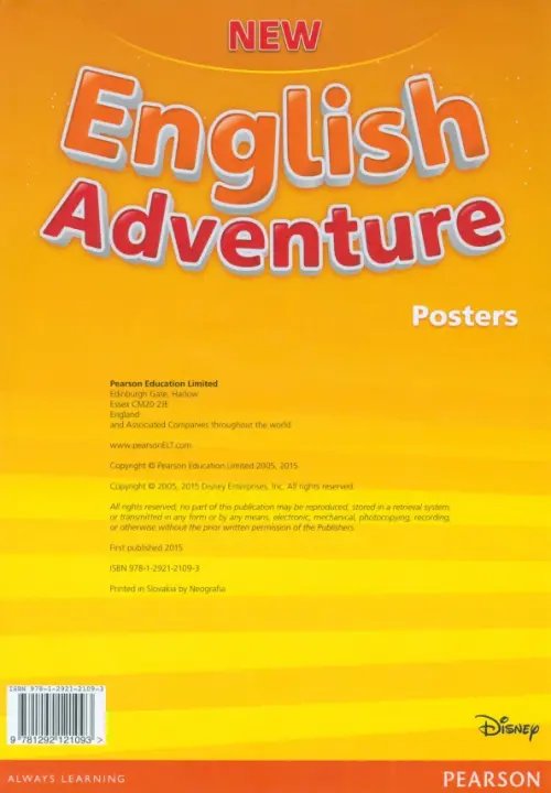 New English Adventure. Starter B. Posters