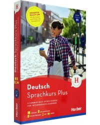 Hueber Sprachkurs Plus Deutsch B1 mit Audios und Videos online, App, Online-Übungen und Begleitbuch