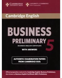 Cambridge English Business 5. Preliminary. Student's Book with Answers