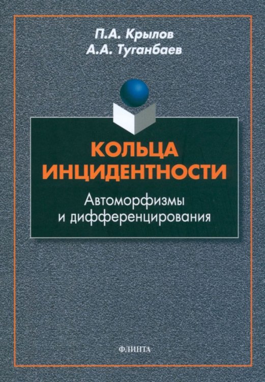 Кольца инцидентности: автоморфизмы и дифференцирования