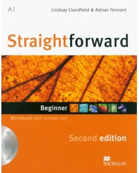 Straightforward. Beginner. Second Edition. Workbook with answer key (+CD)