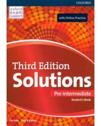 Solutions. Third Edition. Pre-Intermediate. Student's Book and Online Practice Pack