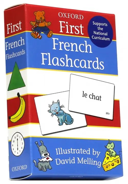 First French 50 double-sided Flashcards