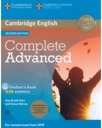 Complete. Advanced. Second Edition. Student's Book Pack. Student's Book with Answers (+CD)