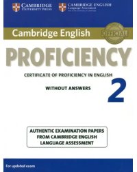 Cambridge English Proficiency 2. Student's Book without Answers