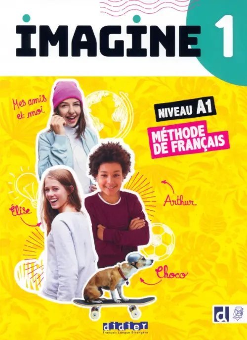 Imagine 1. A1. Livre élève + DVD-rom + didierfle app