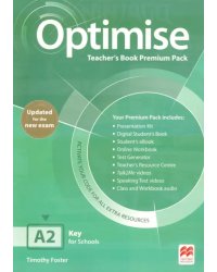 Optimise. Updated. A2. Teacher’s Book Premium Pack