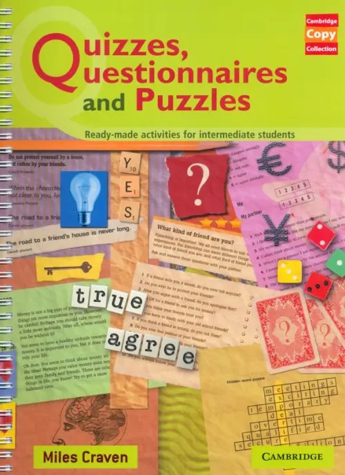 Quizzes, Questionnaires and Puzzles