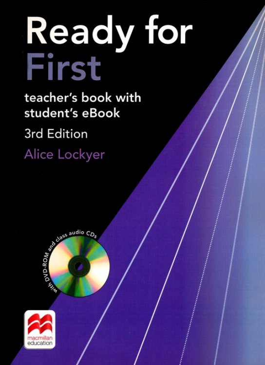 Ready for First. 3rd Edition. Teacher's Book with eBook +DVD