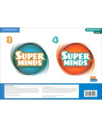 Super Minds. 2nd Edition. Levels 3–4. Poster Pack